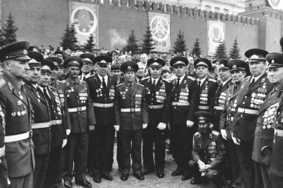 На Параде Победы. 1995 год